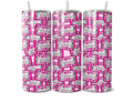 Anti Valentine Club 20oz Skinny Tumbler