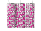 Anti Valentine Club 20oz Skinny Tumbler