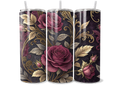 Elegant Vintage Rose 20oz Tumbler