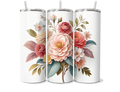Pastel Floral Bouquet 20oz Tumbler