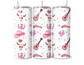 Pink Cowgirl Design 20oz Tumbler