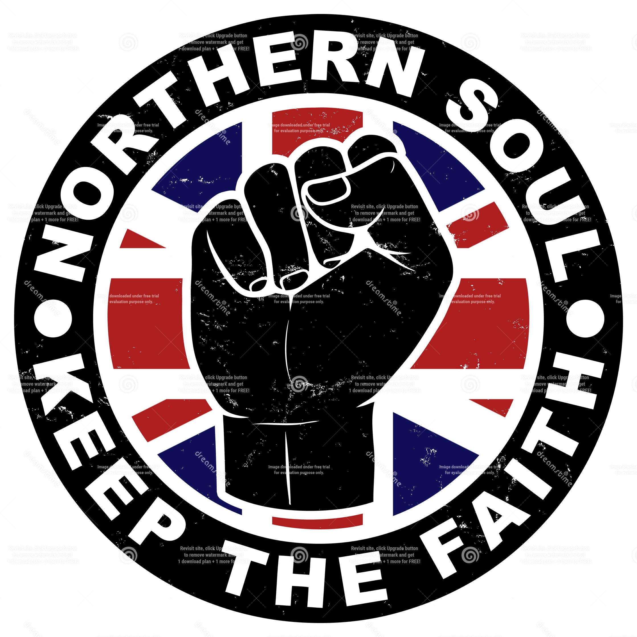 Northern Soul Keep The Faith Ceramic Mug