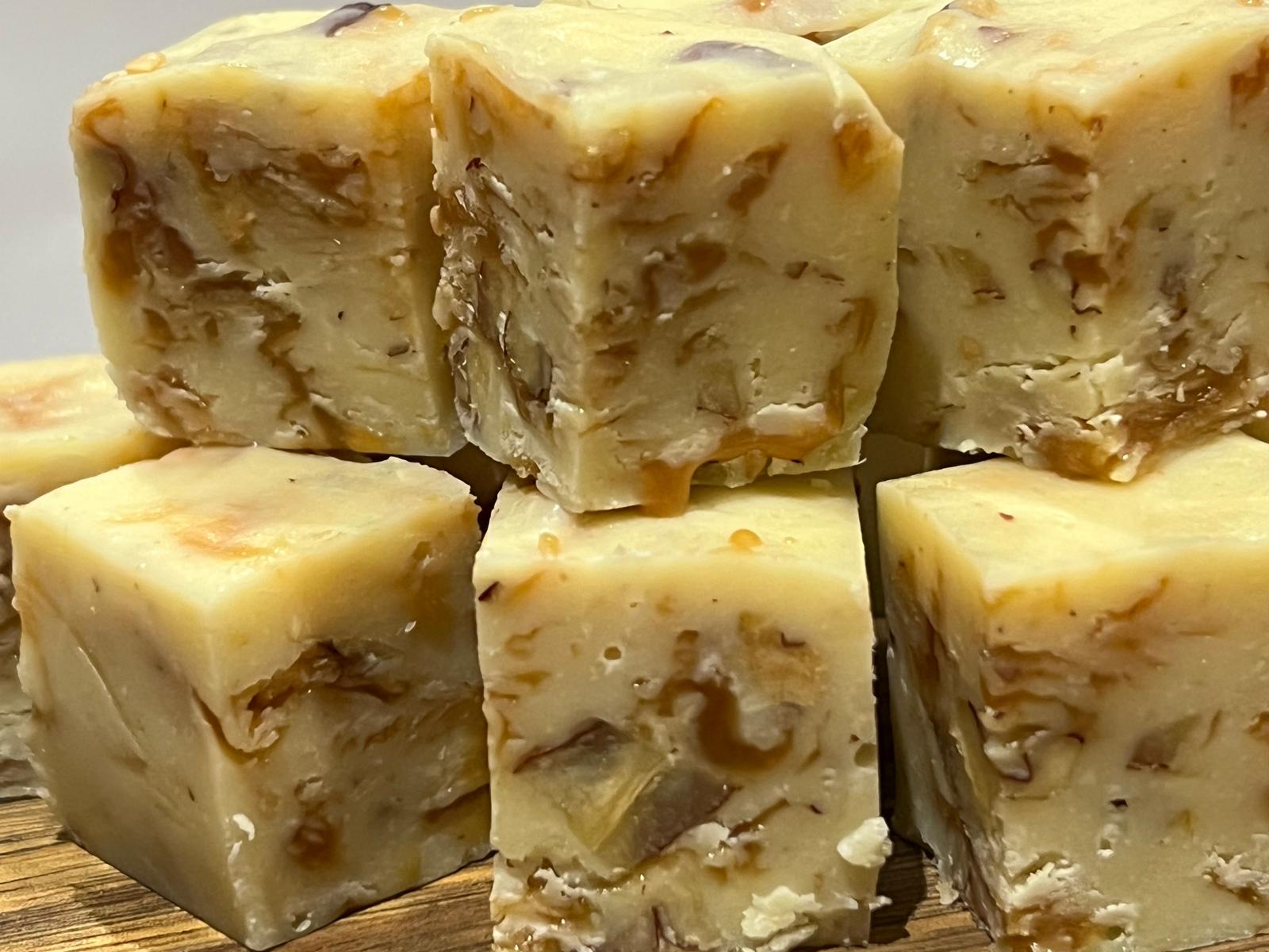 Pecan Caramel Swirl Fudge